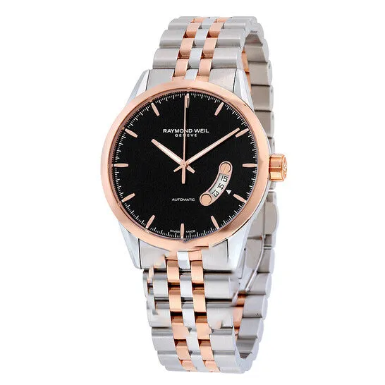 Rings JMS always Original Raymond Weil Freelancer Black Dial Twotone Mens Watch 2730SP520011 Rings JMS always Original Raymond Weil Freelancer Black Dial Twotone Mens Watch 2730SP520011