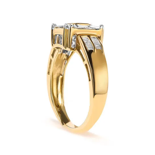 Rings Original Haus of Brilliance 10K Yellow Gold 12 Cttw Diamond Composite and Halo Ring HI Color SI1SI2 Clarity JMS always Rings Original Haus of Brilliance 10K Yellow Gold 12 Cttw Diamond Composite and Halo Ring HI Color SI1SI2 Clarity JMS always