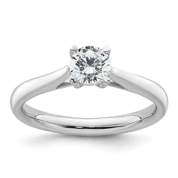 Rings True Origin 14k White Gold 12 Ct Lab Grown Diamond VSSI G Round Solitaire Engagement Ring Goldia Rings True Origin 14k White Gold 12 Ct Lab Grown Diamond VSSI G Round Solitaire Engagement Ring Goldia