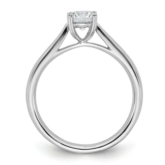 Rings True Origin 14k White Gold 12 Ct Lab Grown Diamond VSSI G Round Solitaire Engagement Ring Goldia