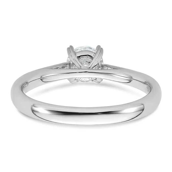 Rings True Origin 14k White Gold 12 Ct Lab Grown Diamond VSSI G Round Solitaire Engagement Ring Goldia