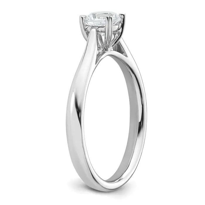 Rings True Origin 14k White Gold 12 Ct Lab Grown Diamond VSSI G Round Solitaire Engagement Ring Goldia