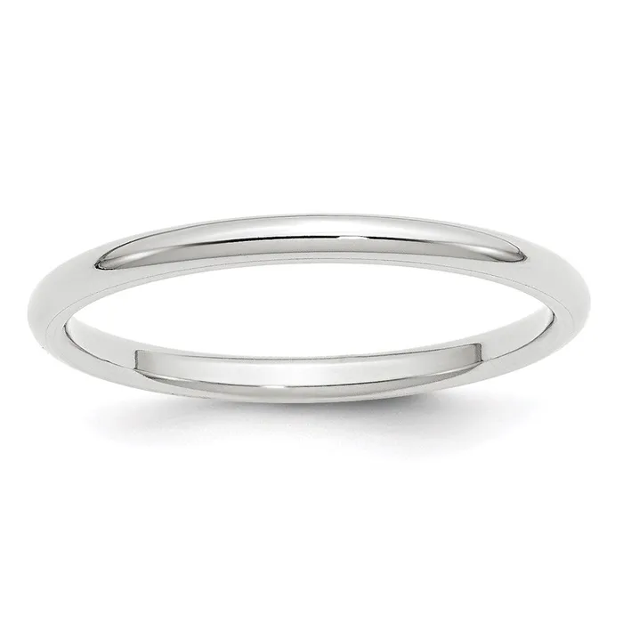 Solid 10K White Gold 2mm Standard Comfort Fit MensWomens Wedding Band Ring Size 105 Goldia Rings Solid 10K White Gold 2mm Standard Comfort Fit MensWomens Wedding Band Ring Size 105 Goldia Rings