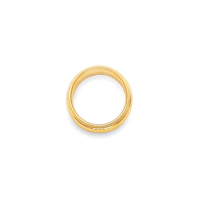Solid 10K Yellow Gold 4mm Milgrain Comfort Wedding MensWomens Wedding Band Ring Size 11 Goldia Rings Solid 10K Yellow Gold 4mm Milgrain Comfort Wedding MensWomens Wedding Band Ring Size 11 Goldia Rings