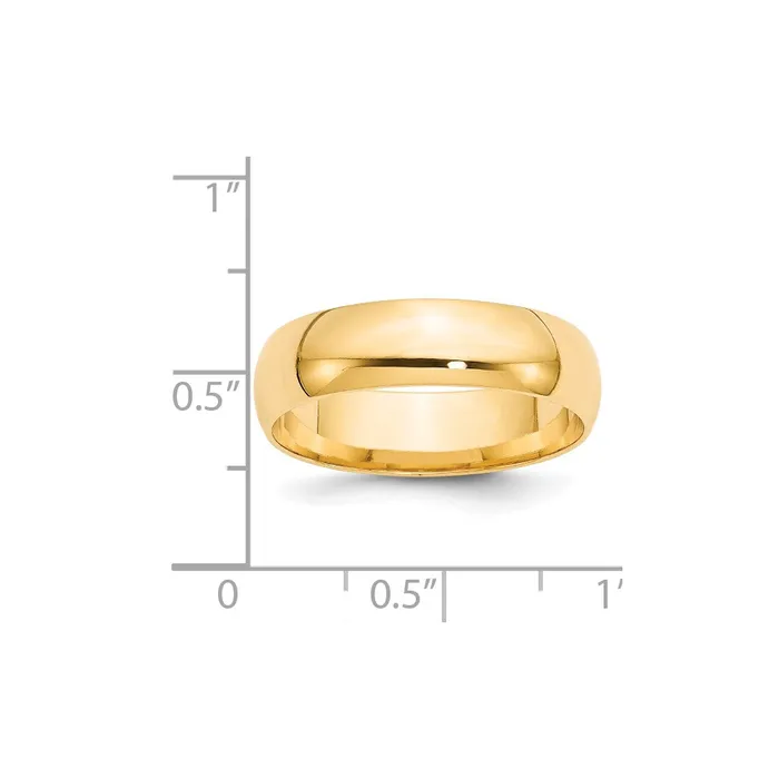Solid 10K Yellow Gold 6mm Light Weight Comfort Fit MensWomens Wedding Band Ring Size 55 Goldia Rings Solid 10K Yellow Gold 6mm Light Weight Comfort Fit MensWomens Wedding Band Ring Size 55 Goldia Rings