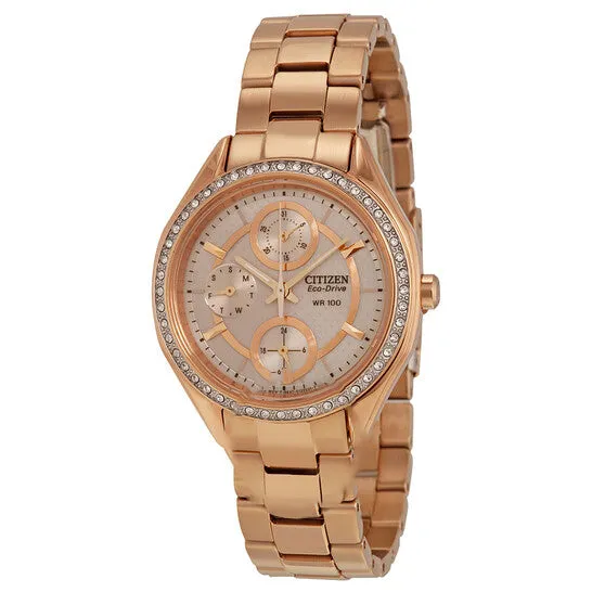 Watches JMS always Original Citizen POV EcoDrive Champagne Dial Ladies Watch FD106357X Watches JMS always Original Citizen POV EcoDrive Champagne Dial Ladies Watch FD106357X