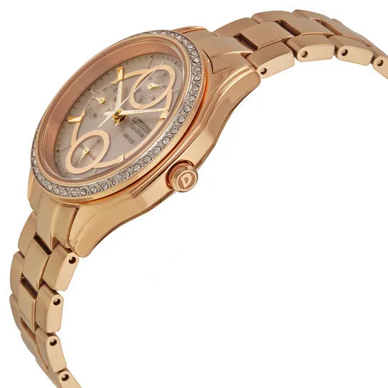 Watches JMS always Original Citizen POV EcoDrive Champagne Dial Ladies Watch FD106357X Watches JMS always Original Citizen POV EcoDrive Champagne Dial Ladies Watch FD106357X