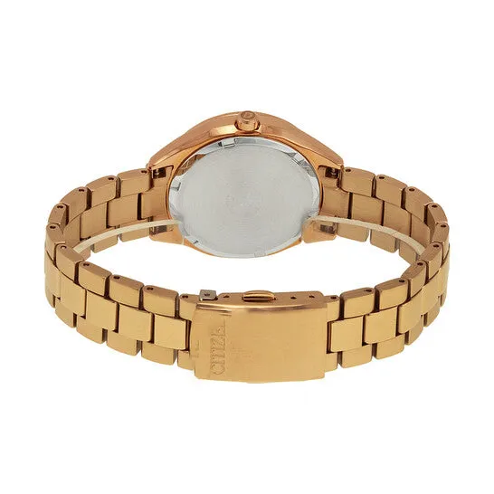 Watches JMS always Original Citizen POV EcoDrive Champagne Dial Ladies Watch FD106357X Watches JMS always Original Citizen POV EcoDrive Champagne Dial Ladies Watch FD106357X