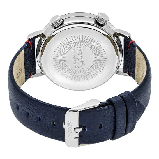 Watches JMS always Original Simplify The 3300 White Dial Navy Leather Watch SIM3302 Watches JMS always Original Simplify The 3300 White Dial Navy Leather Watch SIM3302