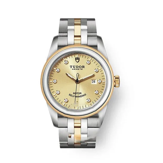 Watches JMS always Original Tudor Glamour Automatic Diamond Champagne Dial Ladies Watch 530030006 Watches JMS always Original Tudor Glamour Automatic Diamond Champagne Dial Ladies Watch 530030006