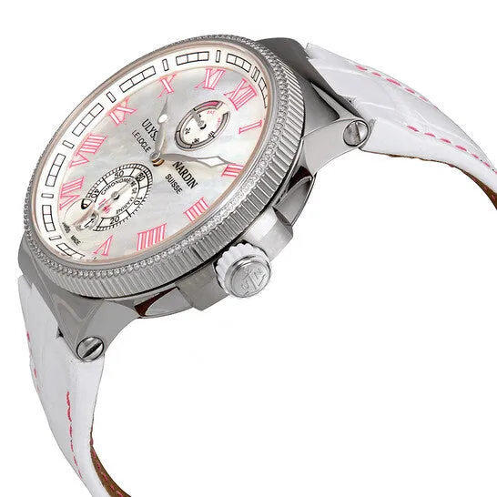 Watches JMS always Original Ulysse Nardin Marine Chronometer Mother of Pearl Dial Ladies Watch 1183126B470 Watches JMS always Original Ulysse Nardin Marine Chronometer Mother of Pearl Dial Ladies Watch 1183126B470