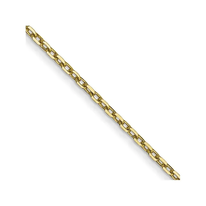 10k 8mm DC Cable with Spring Ring Clasp Chain TreasureFineJewelers Rings 10k 8mm DC Cable with Spring Ring Clasp Chain TreasureFineJewelers Rings