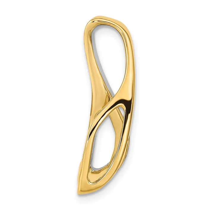 14k Twotone AA Diamond Semi Mount Peg Slide TreasureFineJewelers Rings