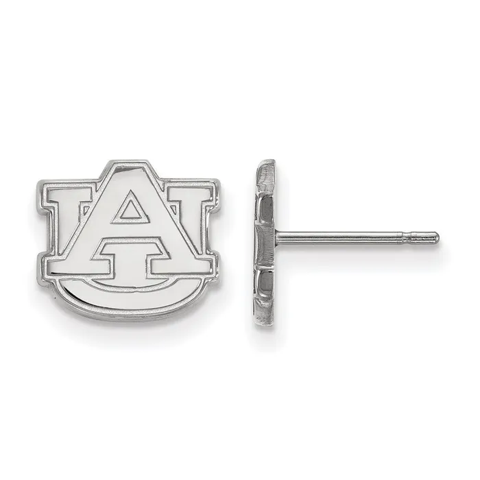 14k White Gold Auburn University XS Post Earrings TreasureFineJewelers Earrings 14k White Gold Auburn University XS Post Earrings TreasureFineJewelers Earrings