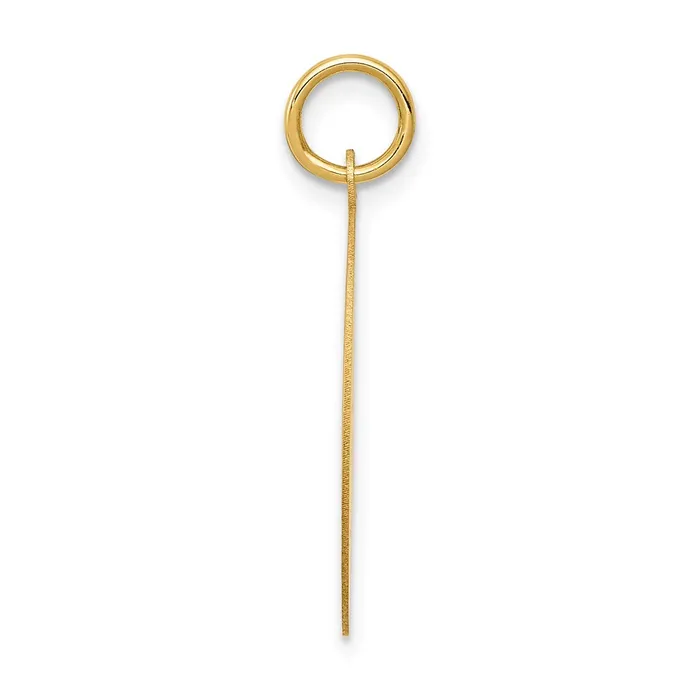 14k WRESTLING Disc Charm TreasureFineJewelers Charm Necklaces