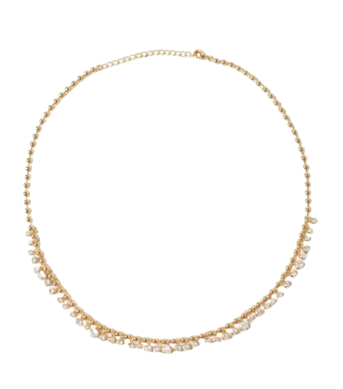 Alexa Leigh Necklaces Alexa Leigh Crystal Drop Necklace YG