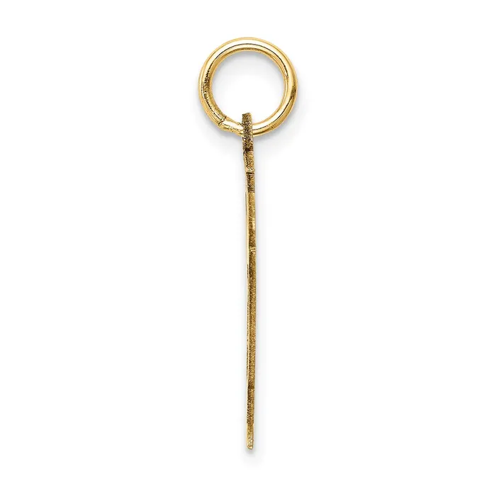 Charm Necklaces 14k Yellow Gold Kid Charm TreasureFineJewelers