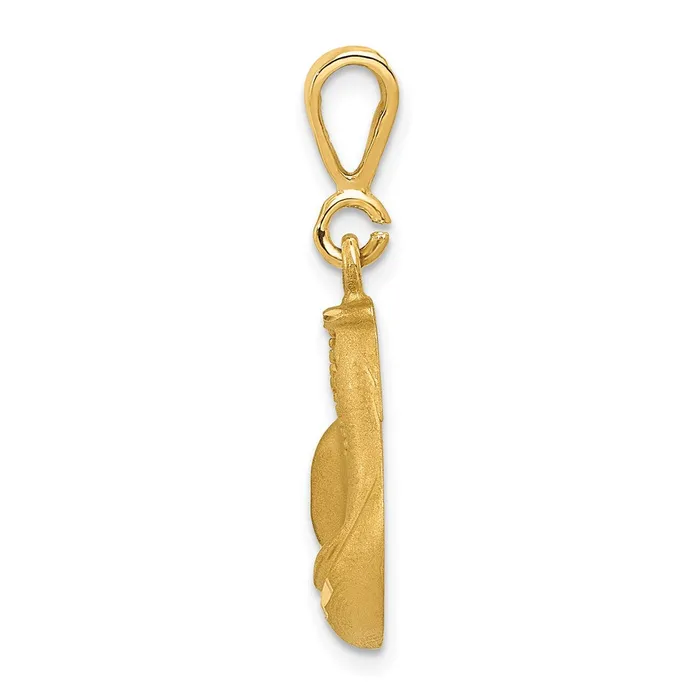 Charm Necklaces TreasureFineJewelers 14k Boxing Glove Charm
