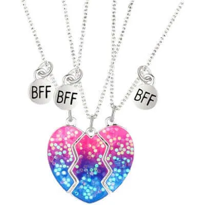 Cute Half Broken Heart Children Friendship Pendant BFF Necklaces Trendolla Jewelry Necklaces Cute Half Broken Heart Children Friendship Pendant BFF Necklaces Trendolla Jewelry Necklaces