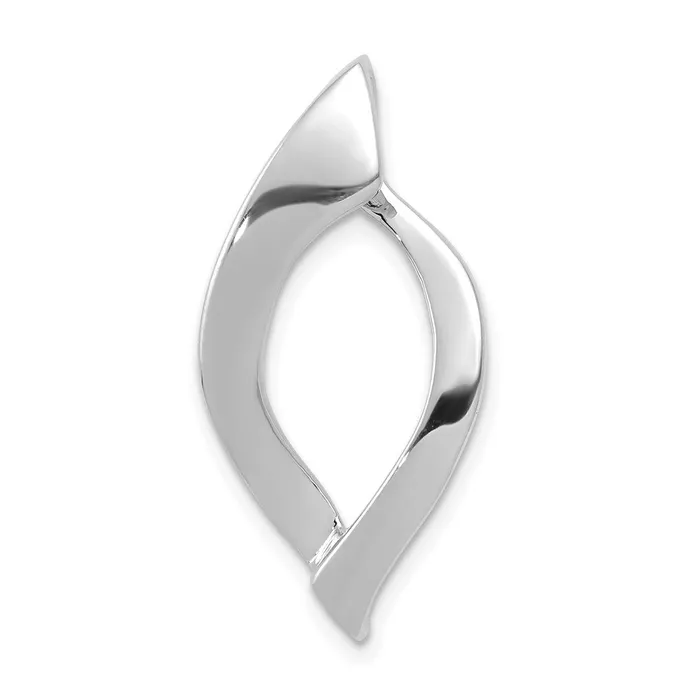 Earrings TreasureFineJewelers 14k White Gold Fits up to 8mm Regular 10mm Fancy Reversible Omega Slide Earrings TreasureFineJewelers 14k White Gold Fits up to 8mm Regular 10mm Fancy Reversible Omega Slide