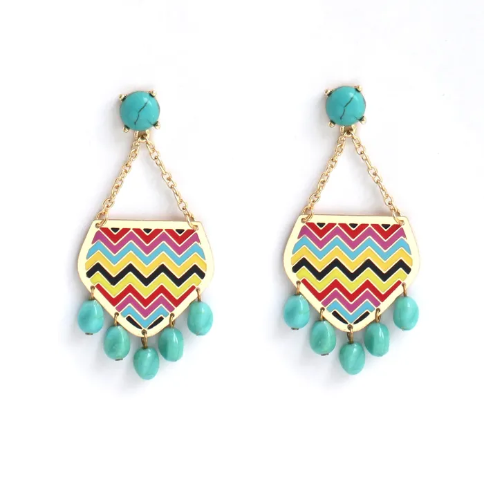 Earrings vendorunknown Dominga Chandelier Earrings