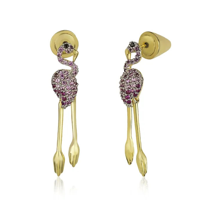 Flamingo Earrings vendorunknown Earrings
