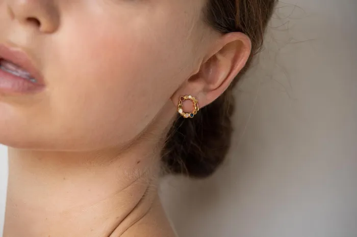 Joidart Earrings Golden Aura Earrings