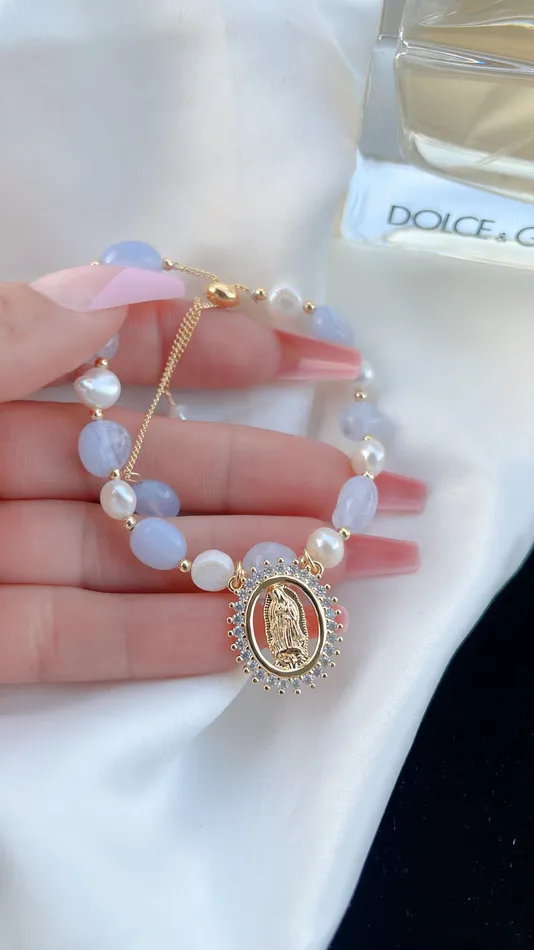 MP Jewelry Bracelets Blue Aquamarine Mary Bracelet