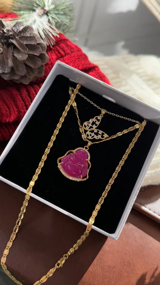 MP Jewelry Necklaces Transformation Buddha Necklace Set