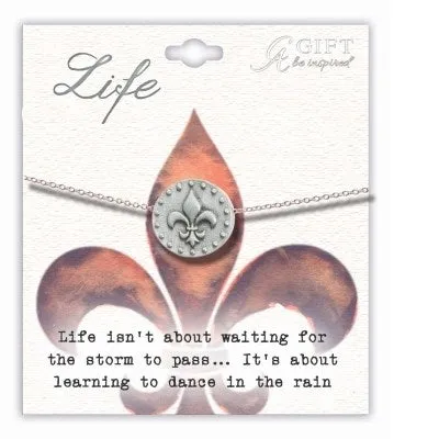 Necklaces FleurDeLis Spirit of Love Necklace Catholic Gifts Canada