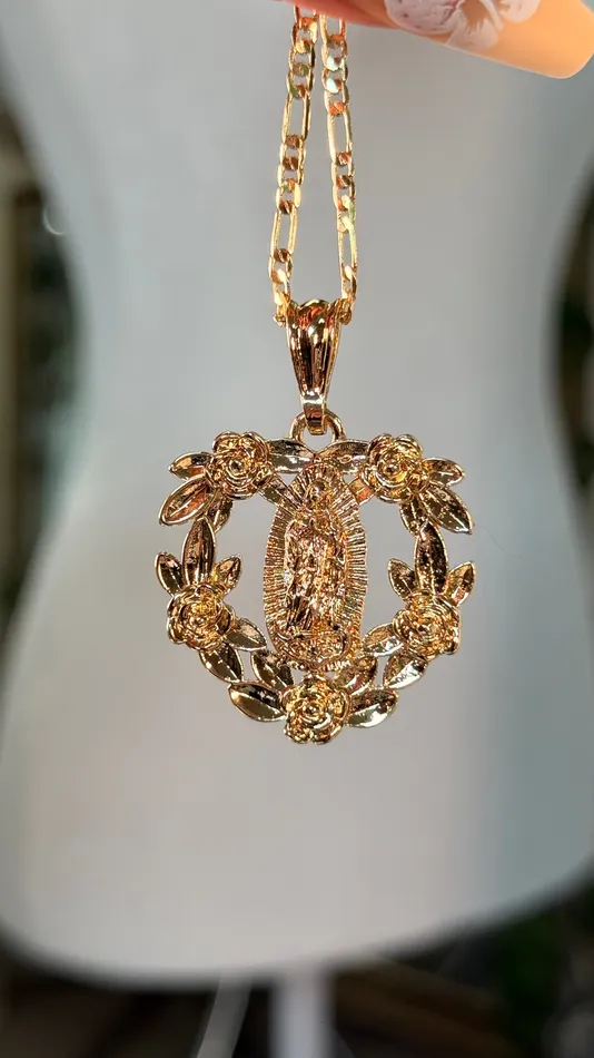 Necklaces Miraculous Virgin Mary Necklace MP Jewelry Necklaces Miraculous Virgin Mary Necklace MP Jewelry