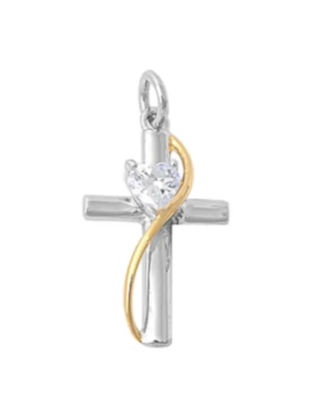 Necklaces North Arrow Shop Faith Hope Love Cross Necklace with Gold Tassel for Women Sterling Silver 925 Necklaces North Arrow Shop Faith Hope Love Cross Necklace with Gold Tassel for Women Sterling Silver 925