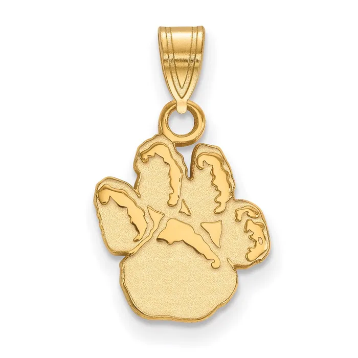 Necklaces TreasureFineJewelers 14k Gold University of Pittsburgh Panther Paw Small Pendant Necklaces TreasureFineJewelers 14k Gold University of Pittsburgh Panther Paw Small Pendant