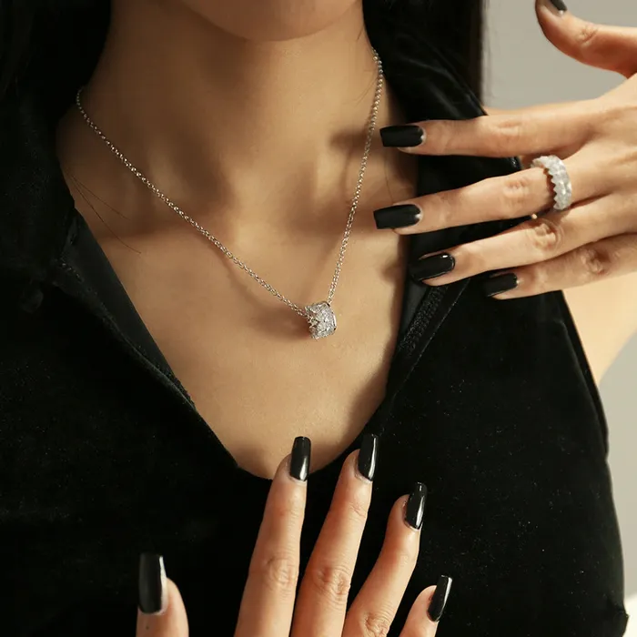 Necklaces Trendolla Jewelry IMPERIAL CROWN Necklace