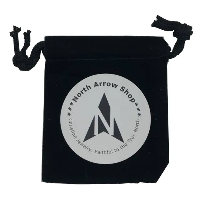 North Arrow Shop Necklaces Shield of Faith Necklace Man Of God Bible Verse Steel Curb Chain North Arrow Shop Necklaces Shield of Faith Necklace Man Of God Bible Verse Steel Curb Chain