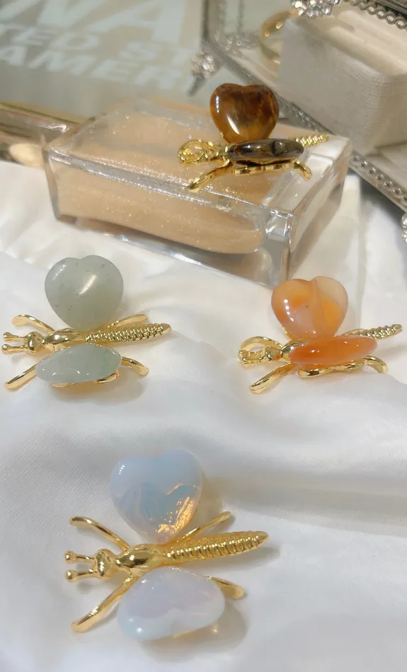 PreStyled Sets MP Jewelry Carnelian Gold Bug Decor PreStyled Sets MP Jewelry Carnelian Gold Bug Decor