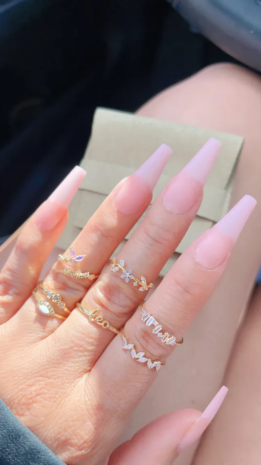 PreStyled Sets Morena and Proud Gold Zodiac Rings