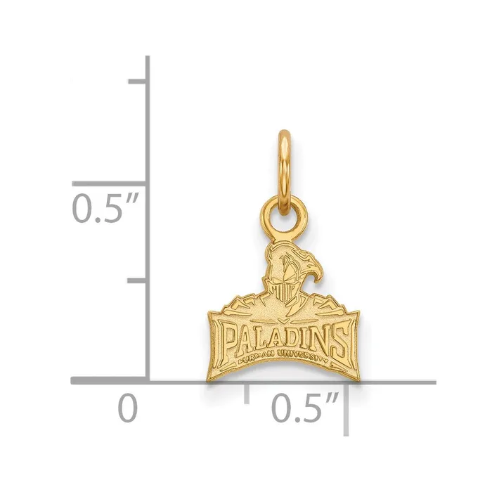 PreStyled Sets TreasureFineJewelers 14K Yellow Gold Furman University XS Pendant