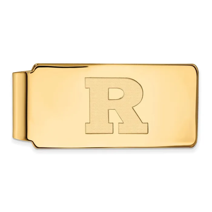 Rings TreasureFineJewelers Sterling Silver Goldplated Rutgers University Letter R Money Clip Rings TreasureFineJewelers Sterling Silver Goldplated Rutgers University Letter R Money Clip