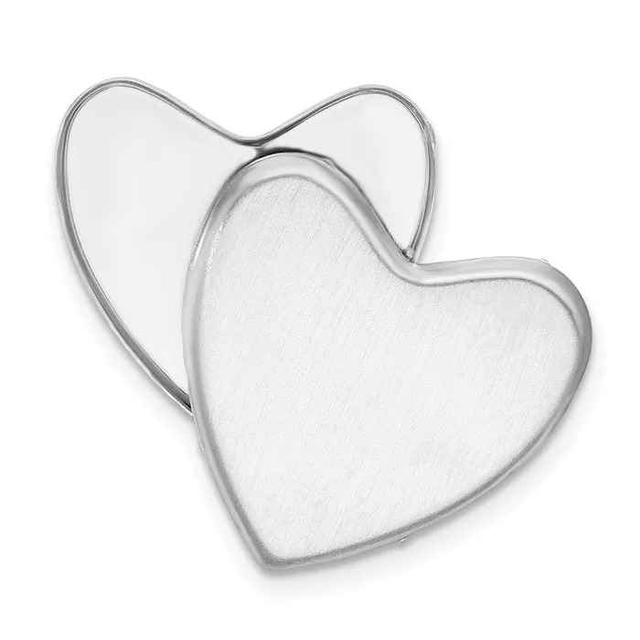 Rings TreasureFineJewelers Sterling Silver Rhodiumplated Flower Ash Holder Heart Locket