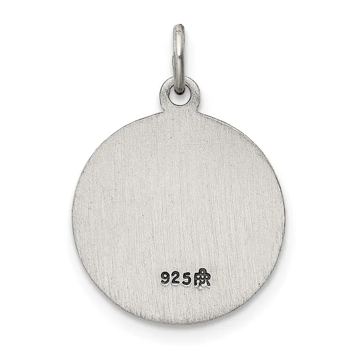 Rings TreasureFineJewelers Sterling Silver Saint Jude Thaddeus Medal