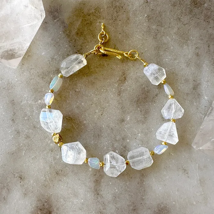 Robindira Unsworth Bracelets Maribel Moonstone Opal Bracelet