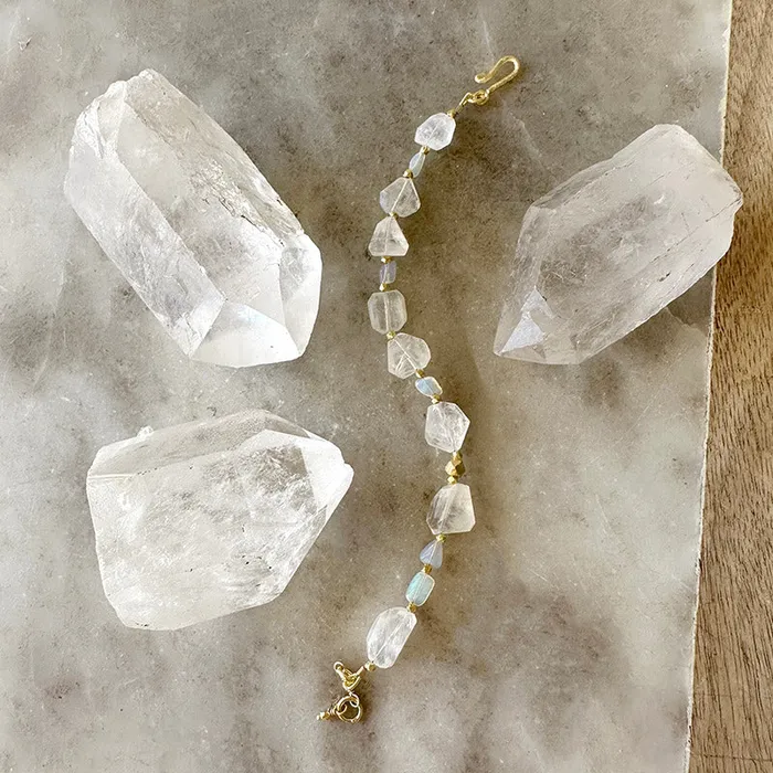 Robindira Unsworth Bracelets Maribel Moonstone Opal Bracelet