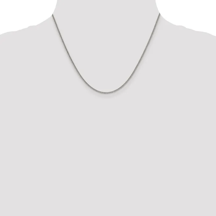 Sterling Silver 175mm Curb Chain TreasureFineJewelers Rings