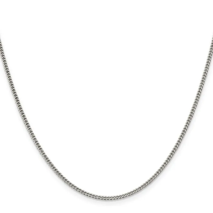 Sterling Silver 175mm Curb Chain TreasureFineJewelers Rings