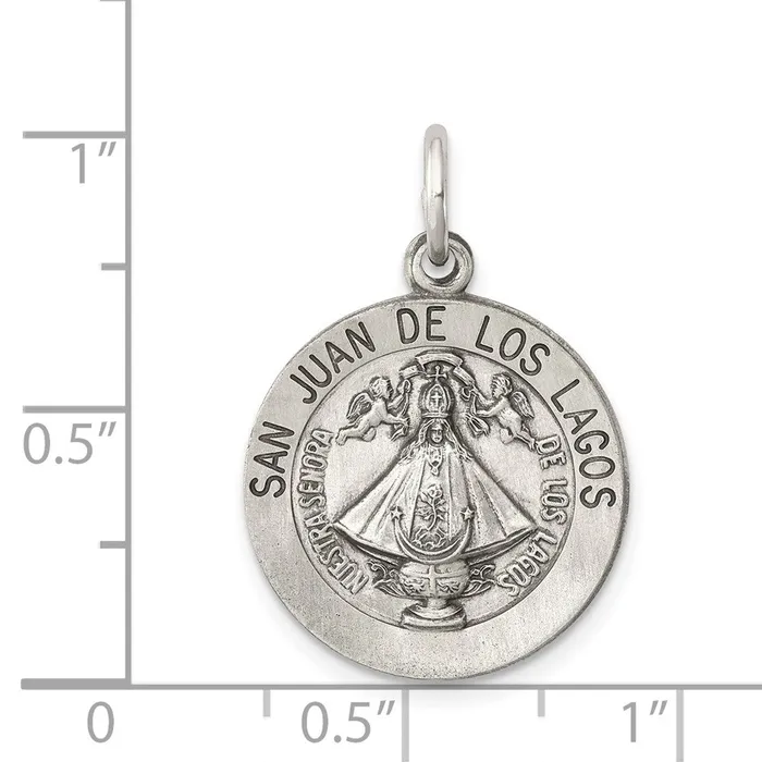 Sterling Silver Antiqued San Juan Los Lagos Medal TreasureFineJewelers Rings