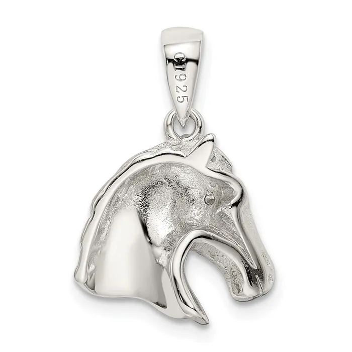 Sterling Silver Horse Pendant TreasureFineJewelers Necklaces