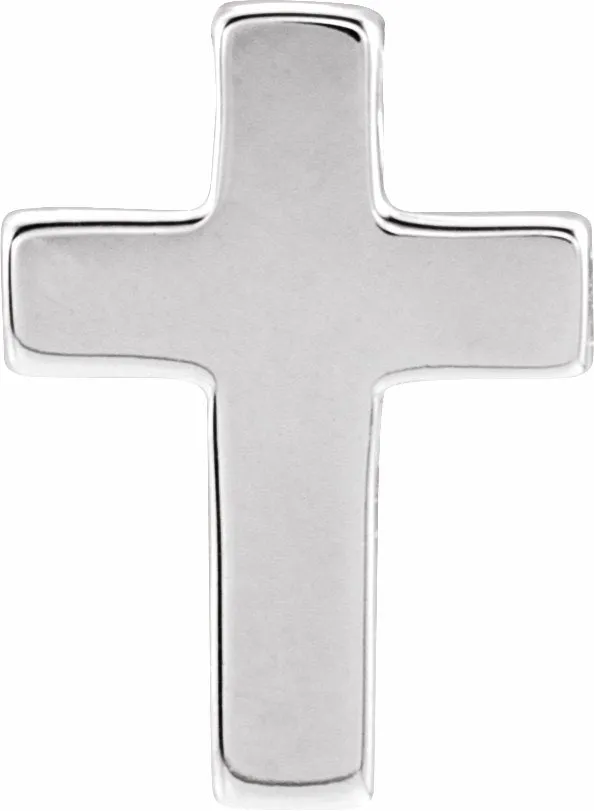 Sterling Silver Petite Cross Slide Pendant TreasureFineJewelers Necklaces