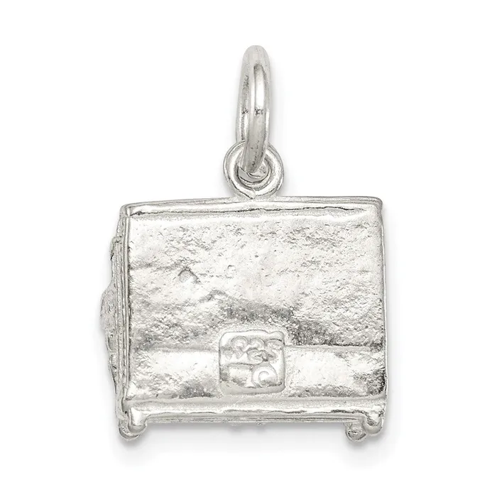 Sterling Silver Piano Charm TreasureFineJewelers Rings