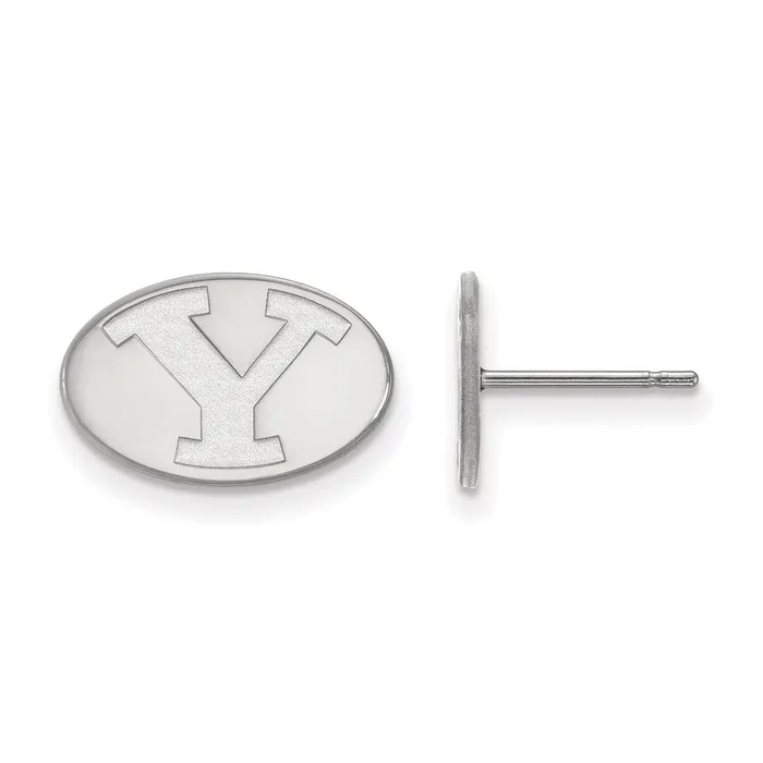 Sterling Silver Rhodiumplated Brigham Young University Letter Y Extra Small Post Earrings TreasureFineJewelers Earrings Sterling Silver Rhodiumplated Brigham Young University Letter Y Extra Small Post Earrings TreasureFineJewelers Earrings